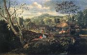 POUSSIN, Nicolas, Ideal Landscape ag